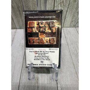 Vintage Blood Sweat & Tears Greatest Hits Cassette Tape 1972